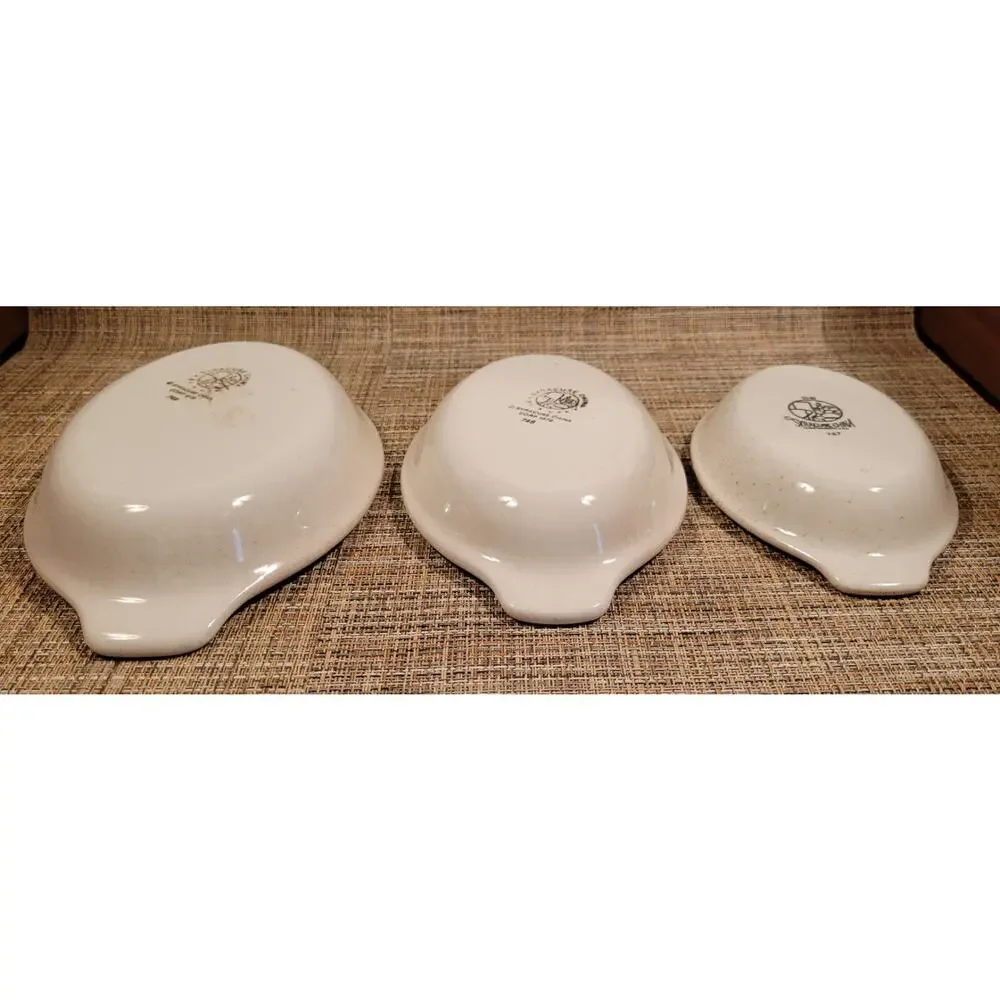 Syracuse Au Gratin Baking Dishes #749, 748, 747 (Set of 3)